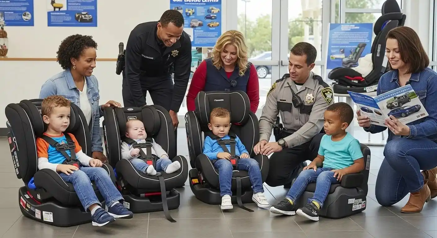 Learn Florida car seat laws by age, penalties, installation help, rideshare rules, and how violations affect injury claims in Miami, Tampa, Orlando.